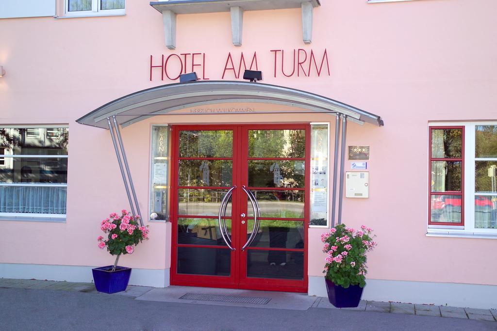 Hotel Am Turm Кауфбойрен Екстериор снимка